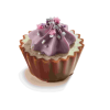 Zebeda pralin jul cupcake stjärna